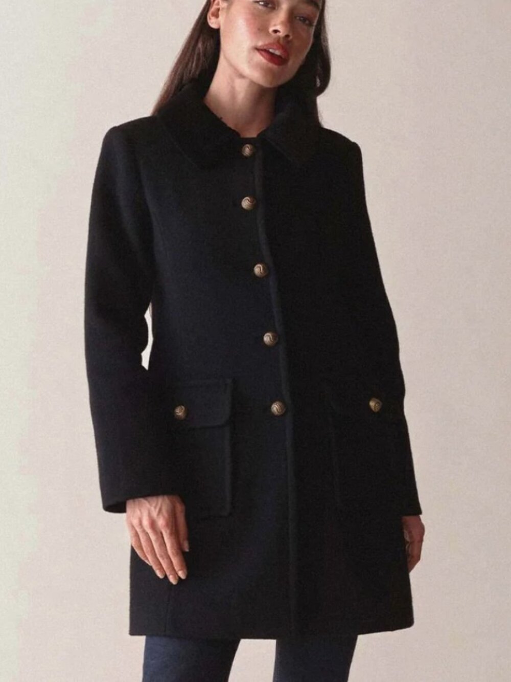 NWOT Dôen Kensington Coat in Black